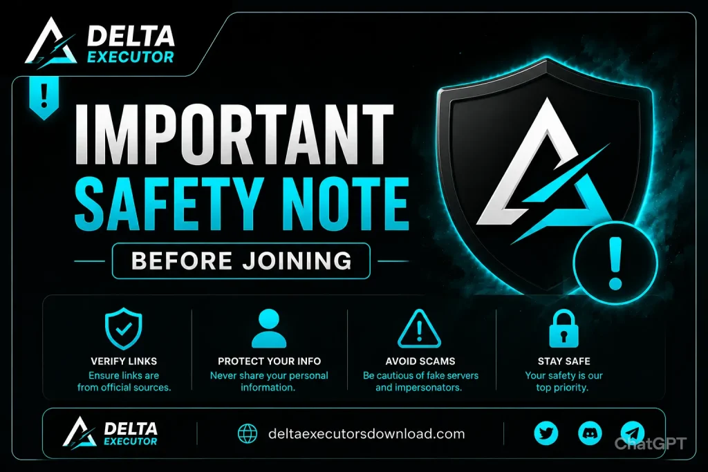Delta Executor Discord Server 2 Important Safety Note Before Joining