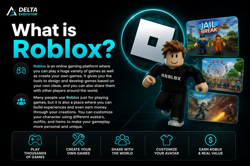 Download Delta Executor 3 What is Roblox A gaming platform overview